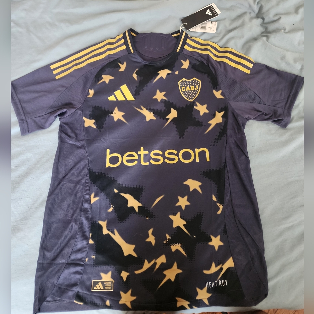 Boca Juniors adidas 2024/25 Third Authentic Jersey - Navy